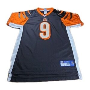 Cincinnati Bengals Carson  Palmer #9 Reebok Jersey On Field NFL YOUTH XL